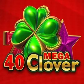 40 Mega Clover online game logo by Amusnet Interactive on cowboyspin-casino.de