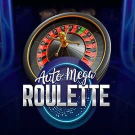 Auto Mega Roulette slot visual from Pragmatic Play available on cowboyspin-casino.de
