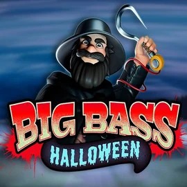Big Bass Halloween slot logo by Pragmatic Play at Cowboy Spin Casino