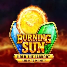 Burning Sun logo by Wazdan at Cowboy Spin Casino