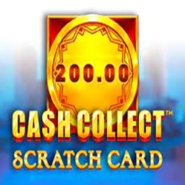 Cash Collect Scratch slot logo by Playtech at Cowboy Spin Casino
