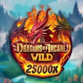 Dragons of Arcane Wild logo by Foxium Cowboy Spin Casino