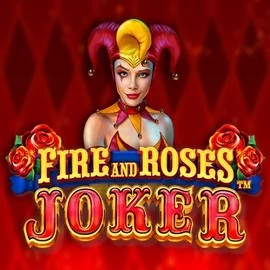 Fire and Roses Joker logo by Triple Edge Studios Cowboy Spin Casino
