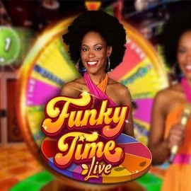 Funky Time logo by Evolution at Cowboy Spin Casino