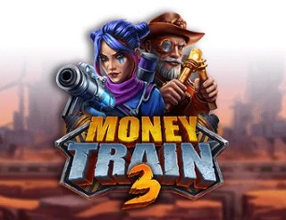 Money Train 3 game by Relax Gaming – logo hosted on Cowboy Spin Casino