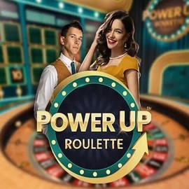 PowerUP Roulette logo – Live Casino by Pragmatic Play at Cowboy Spin Casino