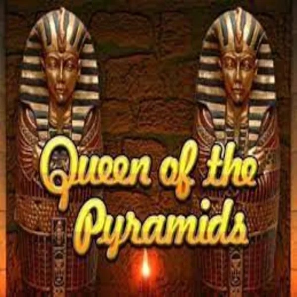 Queen of the Pyramids logo by Playtech at Cowboy Spin Casino