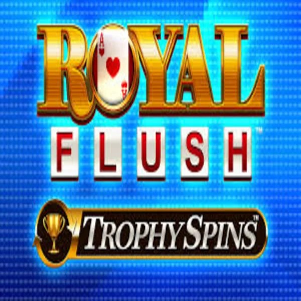 Royal Flush Trophy Spins online game logo by Greentube on cowboyspin-casino.de