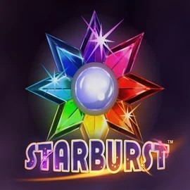 Starburst slot icon by NetEnt, available at Cowboy Spin Casino