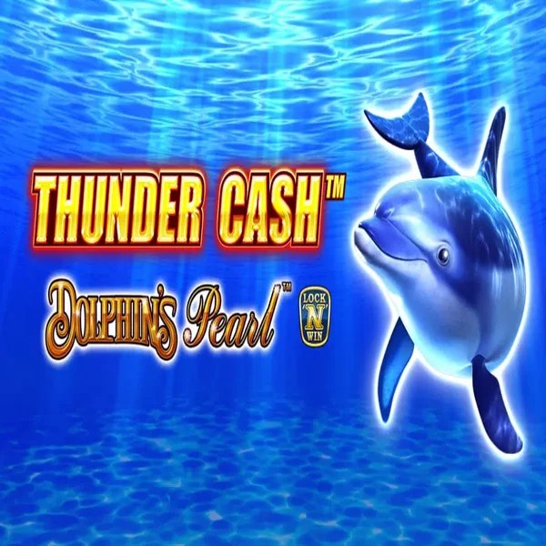Thunder Cash Dolphins Pearl logo by Novomatic Cowboy Spin Casino